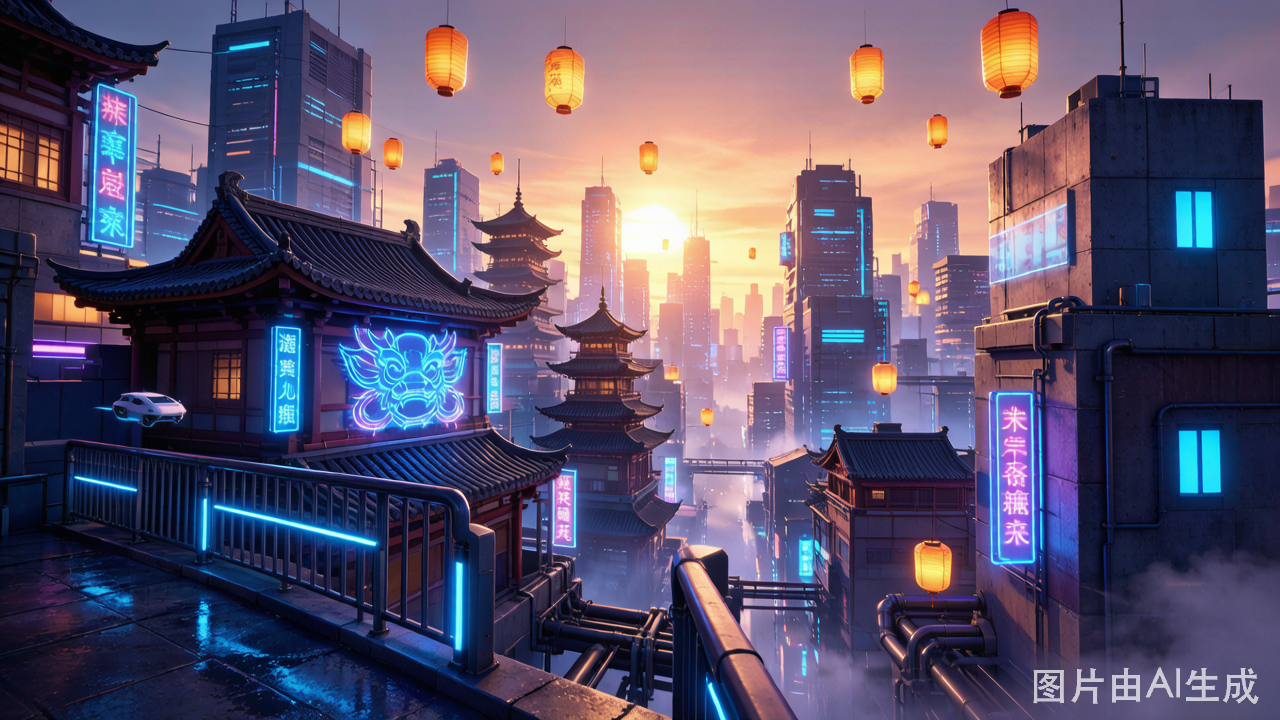 未来都市场景